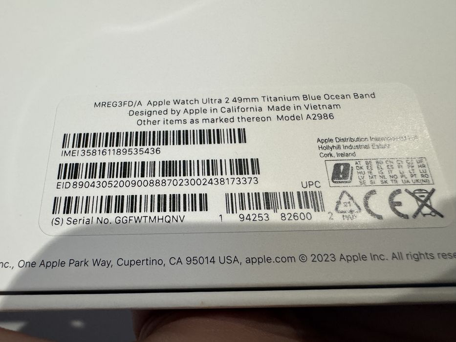 Nowy Apple Watch Ultra 2 titanum