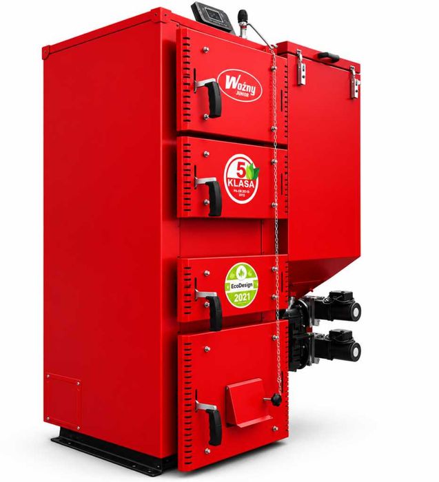 Piec piece 4w1 pellet groszek drewno węgiel 20kw 150-200m2 HIT GRATIS