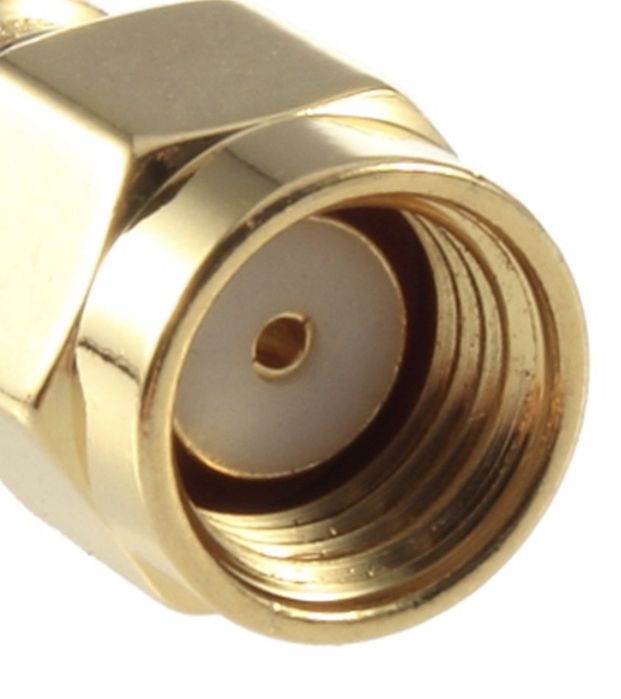 Cabo LMR400 com fichas N-fêmea - RP-SMA macho