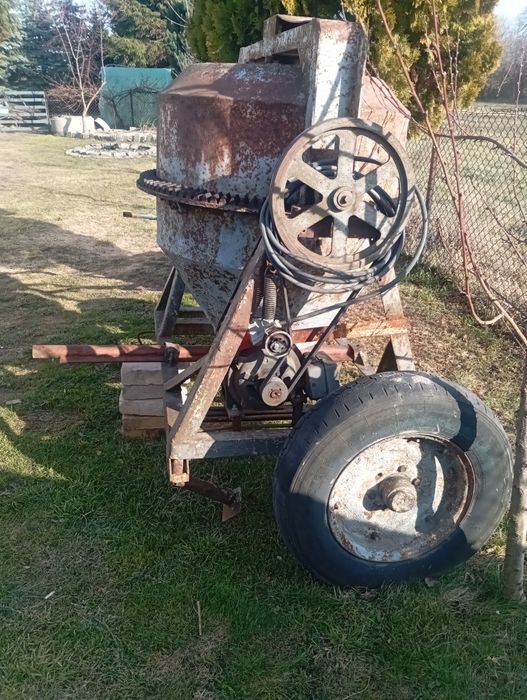 Betoniarka w dobrym stanie