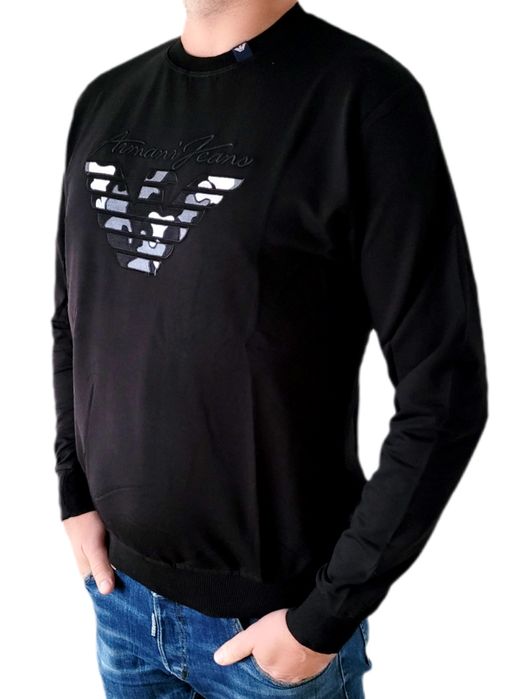 Bluza męska Armani Jeans czarna