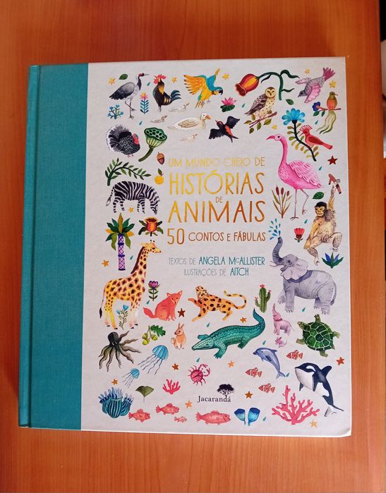 Livro Novo-Um mundo cheio de histórias de animais