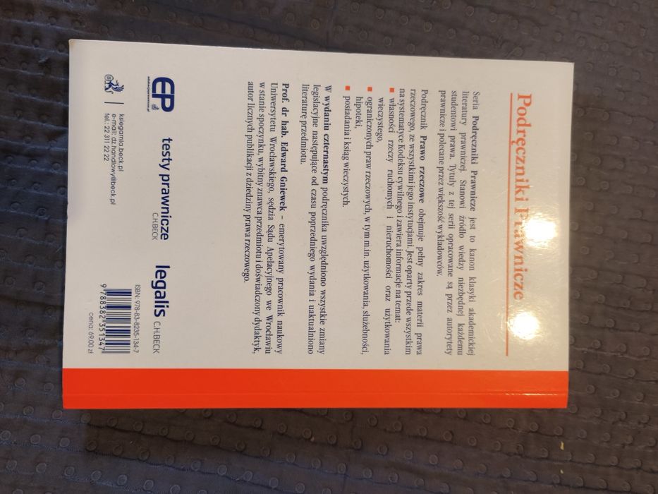 Prawo rzeczowe - E. Gniewek