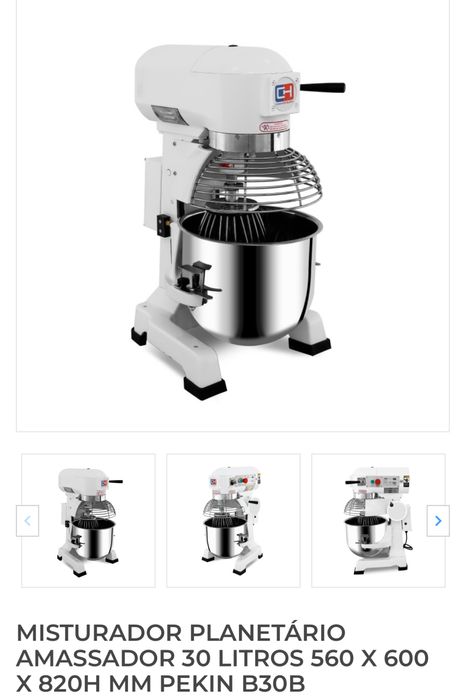 Batedeira Planetaria 30 litros