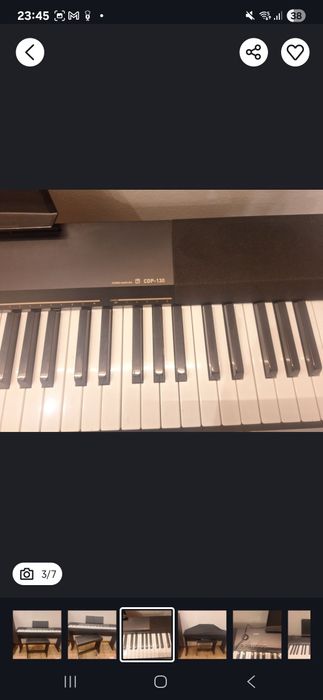 Piano Digital  Casio