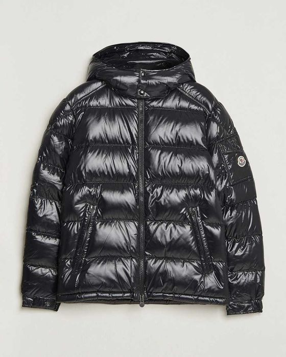 Пуховик Moncler Maya down jacket М Чорний Оригінал