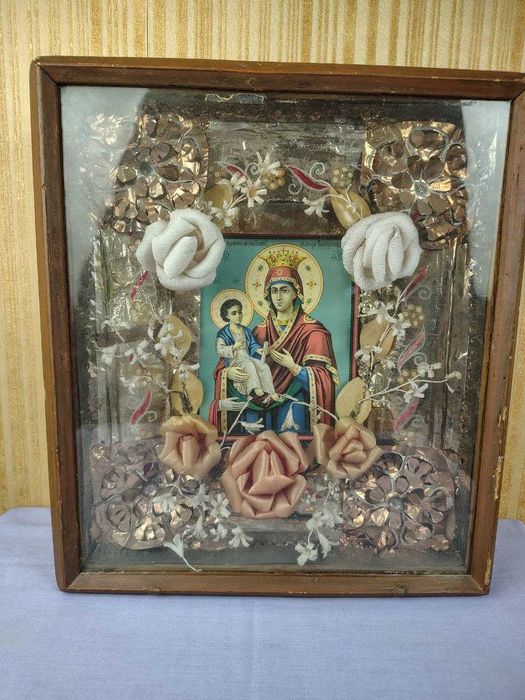 Икона святой Богородицы икона старая божья матерь