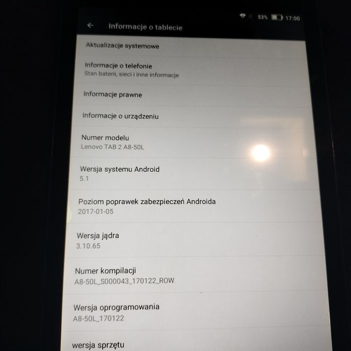 Tablet Lenovo TAB 2 A8-50l na kartę sd i sim