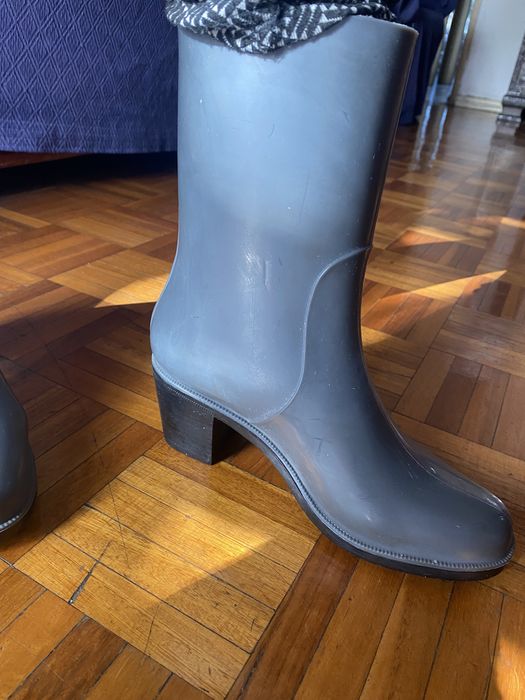 Galochas de borracha de salto