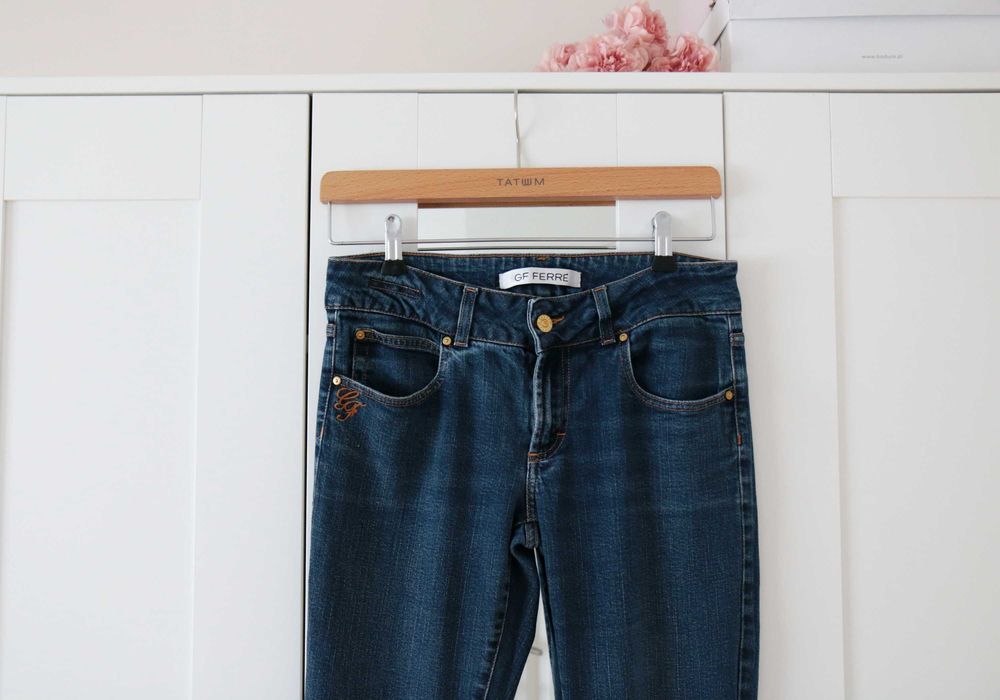 Jeansy vintage Gianfranco Ferre GF FERRE 28 M slim y2k levi's retro