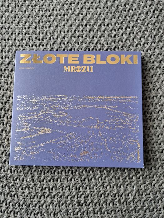 Płyta "Złote Bloki" Mrozu z autografem