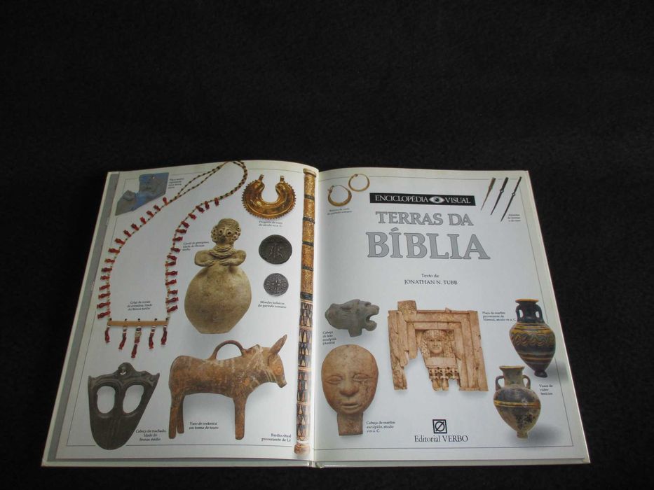 Livros Enciclopédia Visual Verbo Roma Antiga Antigo Egipto e Terras da Bíblia