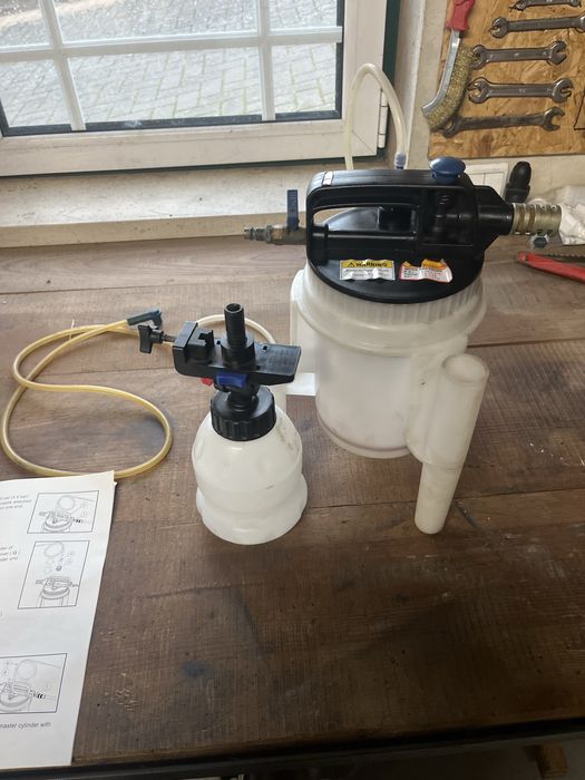 Sangrador de travoes pneumatico