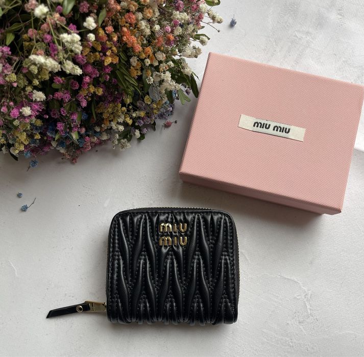 Кошелек маленький миу розовый, черный, голубой