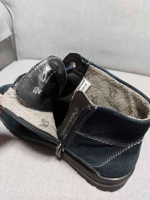 Botki Caprice Tex roz.40 trzewiki, skóra