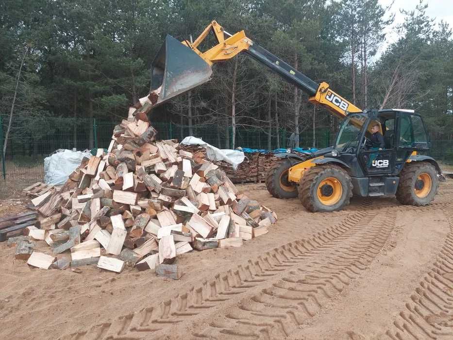 Drewno kominkowe ukladane bukowe pociete polupane ukladane buk