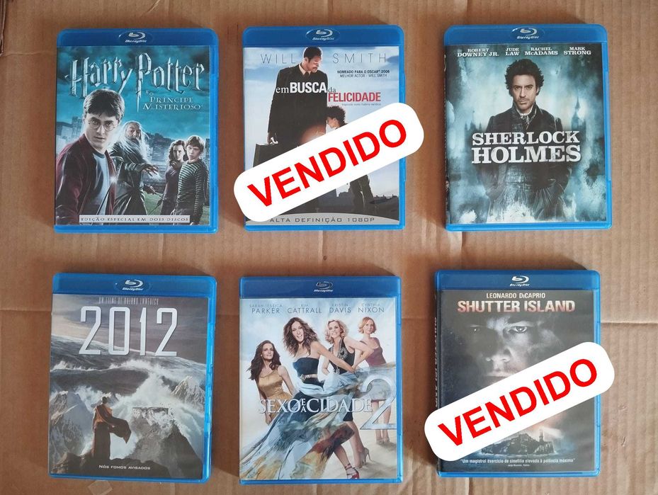 Filmes Blu-Ray (Português) Como NOVOS!