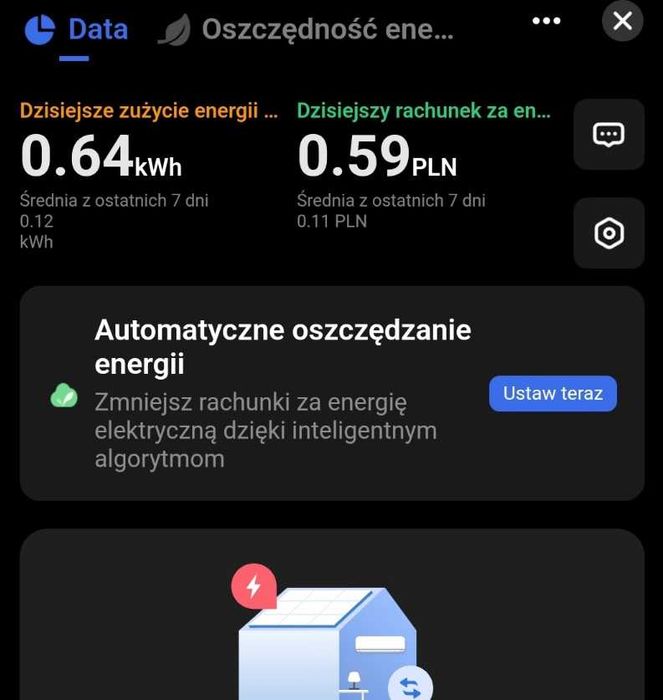 Gniazdko smart z miernikiem prądu zdalne sterowanie czasowe