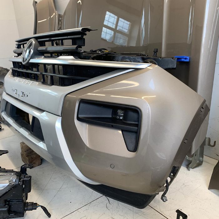 Kpl. Przód Maska Zderzak Lampy Pas Błotniki Lc1Y Oryginał Vw Amarok Ii