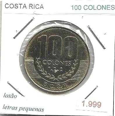 Costa Rica - - - - - Moedas