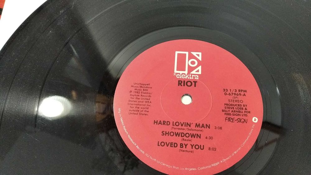 Winyl "Riot Live" Limitowana edycja VG