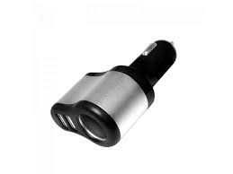 Ładowarka samochodowa USB Logilink 2x port USB 1x zapalniczka 150W