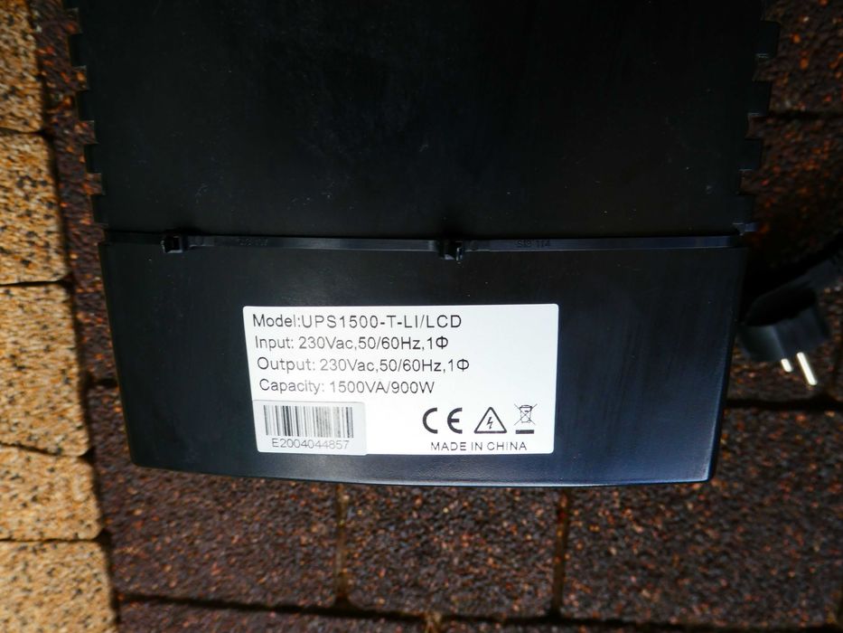 Zasilacz awaryjny UPS1500-T-LI/LCD