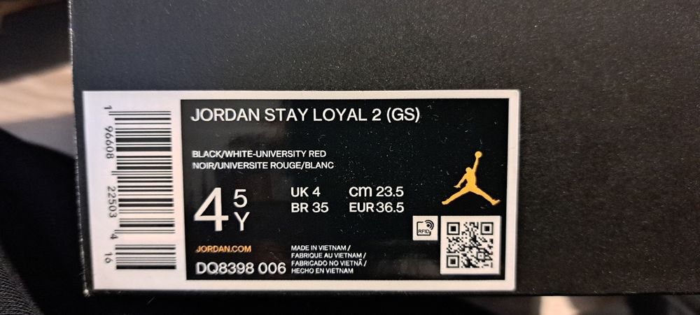 Jordan stay loyal 2 36,5 buty do koszykowki