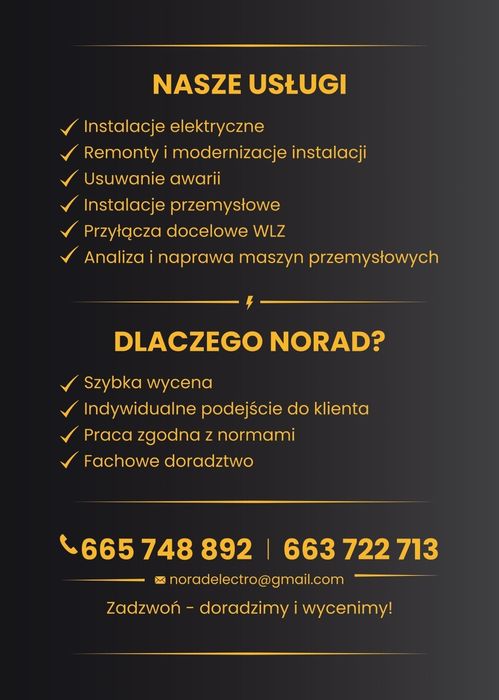 Elektryk, instalacje elektryczne