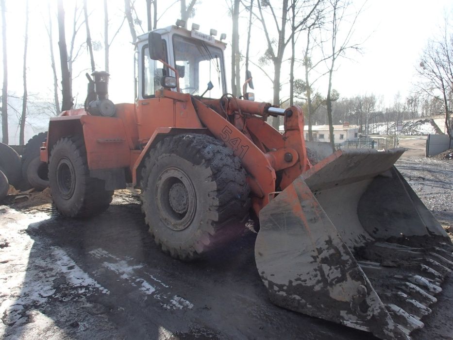 Koparka, koparko-ładowarka, transport, kruszywa, ziemia, piasek