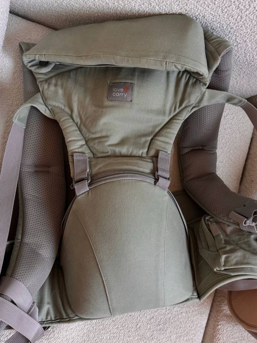 Nosidło ergonomiczne Love&Carry, oliwkowe - stan idealny