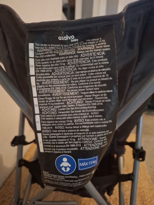 Carrinho bebé Asalvo baby