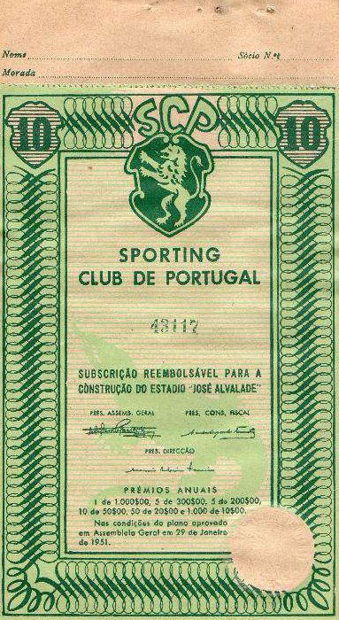 Sporting - Ação construção Estádio José Alvalade