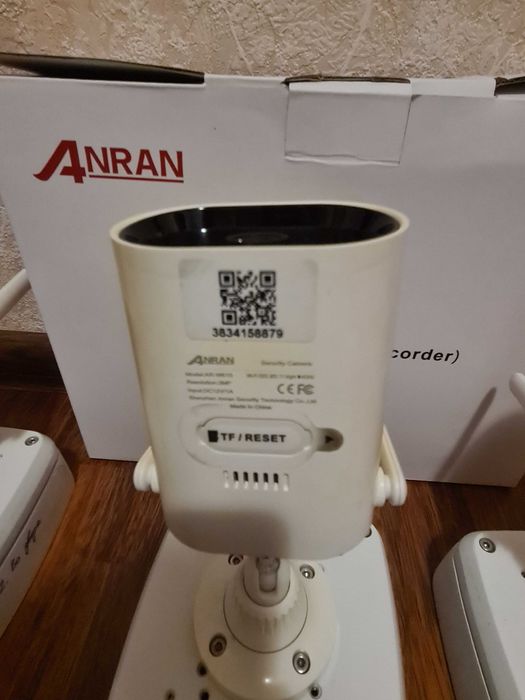 Комплект Wi-fi відеоналяду ANRAN 3 камери ЗМР+5МР,13 дюймів монітор.