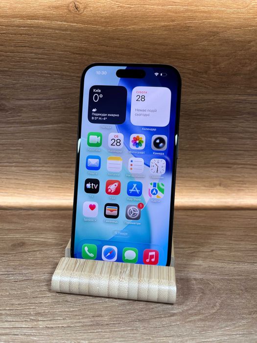 iPhone 15 Pro 256 Black !! №: 7798 !! З США !! Айфон купити оригінал !!