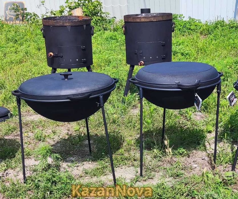 Азіатський чавунний казан Сітон Syton 8-30 л. Чугунный азиатский ситон