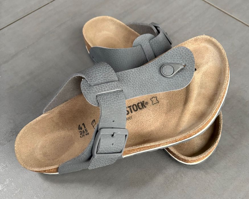 Birkenstock Gizeh Birko-Flor Męskie EU41 Buty Sandały Japonki