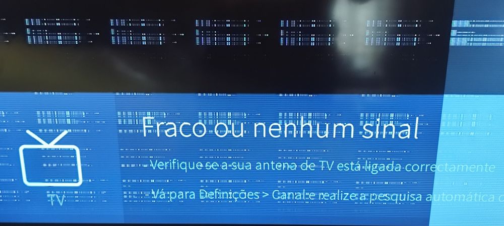 TV Hisense 50" avariado