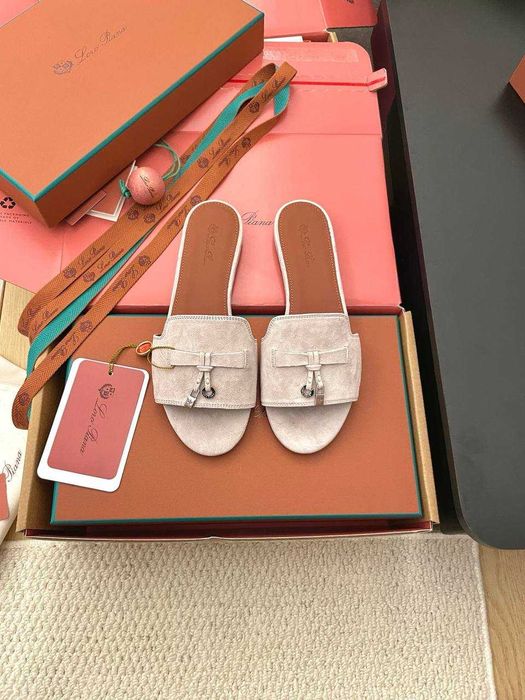 Damskie klapki Loro Piana My Charms