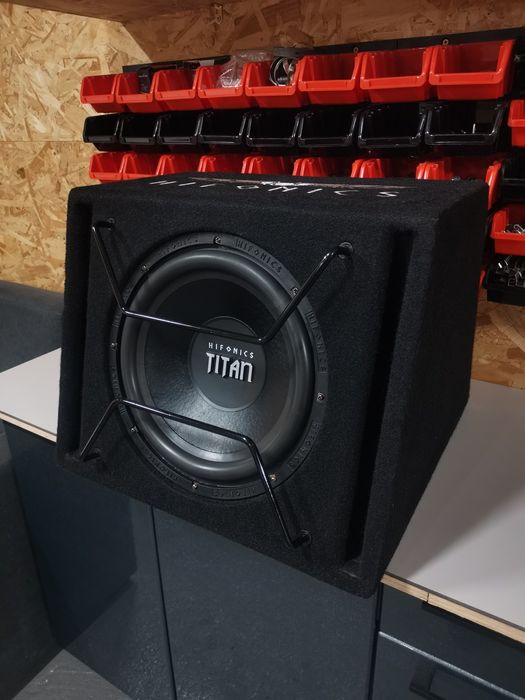 Skrzynia basowa subwoofer tuba hifonics 400W RMS