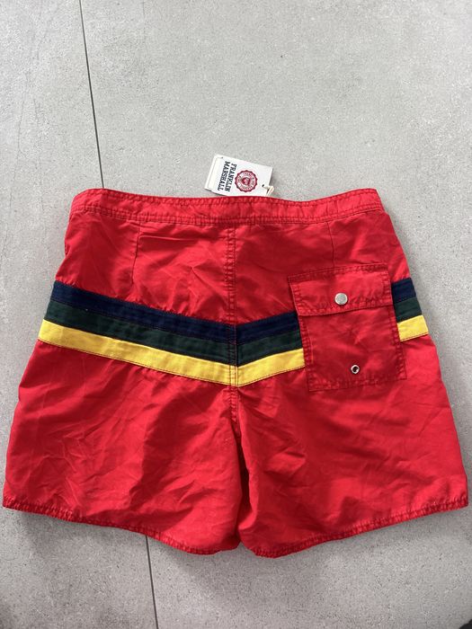 Szorty kąpielowe Franklin Marshall czerwone M
