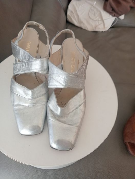 Sandálias Santi Show pele genuína 36