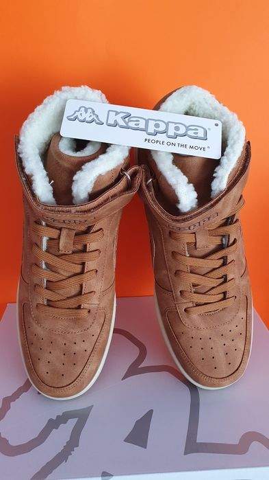 Buty nowe na okres zimowy Kappa kolor cognac rozmiar 42  wkładka 27 cm
