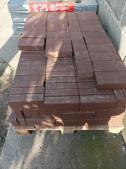 Bruk klinkierowy kolor brąz