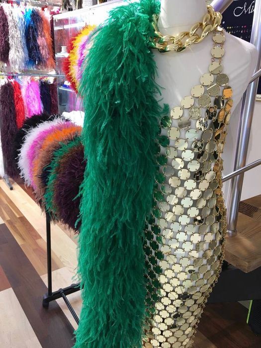 Боа из страуса ТМ "Glamora"  двух, трех, пяти слойное