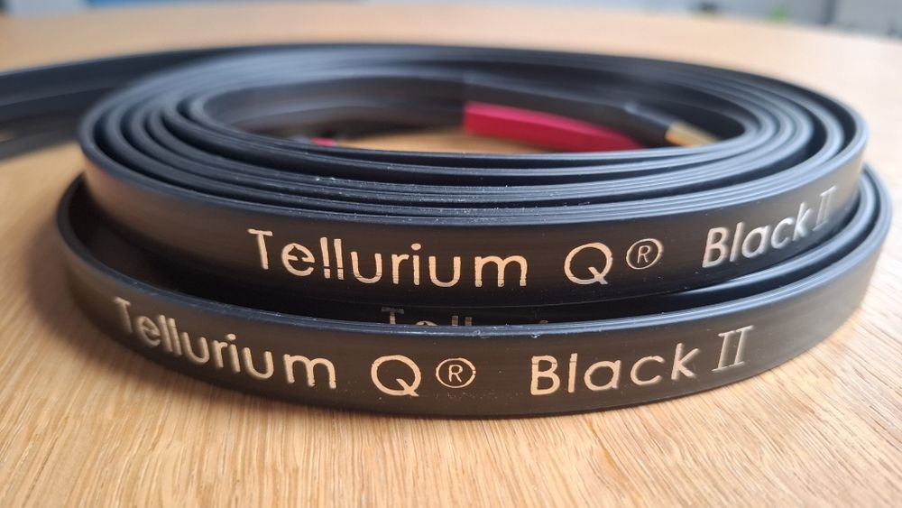 Tellurium Q Black II Speaker (2x 3.0m)  - kabel głośnikowy Super stan !