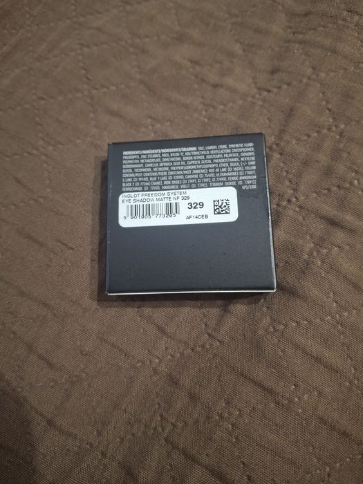 Inglot, nowy Cień do powiek freedom system matte nf 329