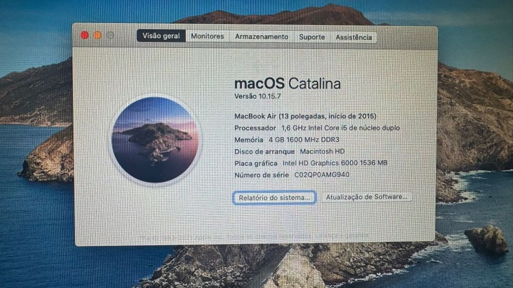 Macbook air 13 polegadas