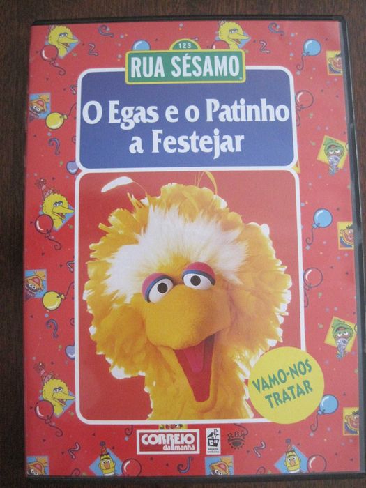 Rua Sésamo : O Egas e o Patinho a Festejar