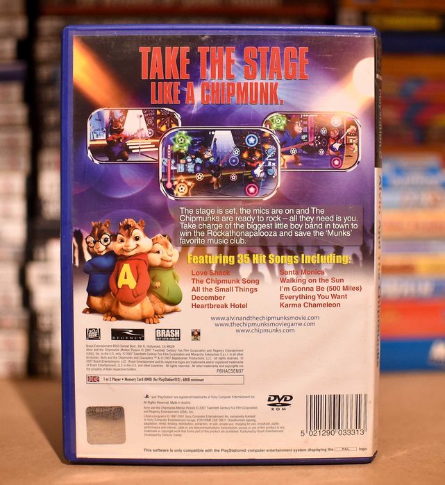PS2 # Alvin And The Chipmunks